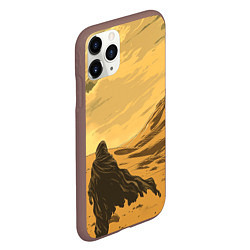 Чехол iPhone 11 Pro матовый Dune - The Traveler, цвет: 3D-коричневый — фото 2