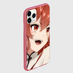 Чехол iPhone 11 Pro матовый Реинкарнация Безработного Eris cute, цвет: 3D-малиновый — фото 2