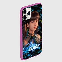 Чехол iPhone 11 Pro матовый Eve Stellar Blade, цвет: 3D-фиолетовый — фото 2