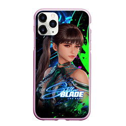 Чехол iPhone 11 Pro матовый Stellar Blade Ева, цвет: 3D-розовый