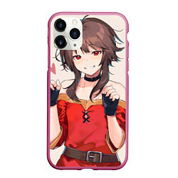 Чехол iPhone 11 Pro матовый Konosuba Мэгумин cute