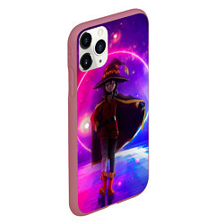 Чехол iPhone 11 Pro матовый Konosuba Мэгумин cute, цвет: 3D-малиновый — фото 2