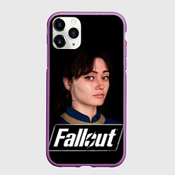 Чехол iPhone 11 Pro матовый Lucy MacLean, цвет: 3D-фиолетовый