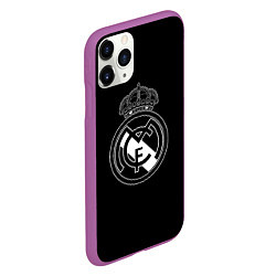 Чехол iPhone 11 Pro матовый Barcelona fc sport club, цвет: 3D-фиолетовый — фото 2