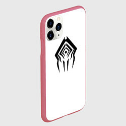 Чехол iPhone 11 Pro матовый Сигил Сталкера, цвет: 3D-малиновый — фото 2