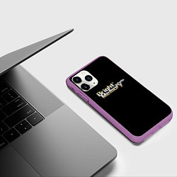 Чехол iPhone 11 Pro матовый Bright Memory, цвет: 3D-фиолетовый — фото 2