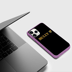 Чехол iPhone 11 Pro матовый Bully rockstar, цвет: 3D-фиолетовый — фото 2