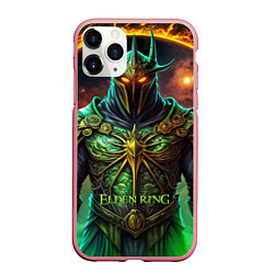 Чехол iPhone 11 Pro матовый Elden Ring персонаж темный рыцарь, цвет: 3D-баблгам