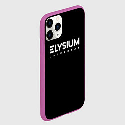 Чехол iPhone 11 Pro матовый Disco Elysium rpg, цвет: 3D-фиолетовый — фото 2