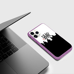 Чехол iPhone 11 Pro матовый Dead by april rock, цвет: 3D-фиолетовый — фото 2