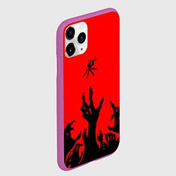 Чехол iPhone 11 Pro матовый V1 Ultrakill, цвет: 3D-фиолетовый — фото 2