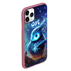 Чехол iPhone 11 Pro матовый Сова Ku Ori and the Will of the Wisps, цвет: 3D-малиновый — фото 2