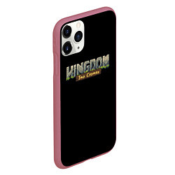 Чехол iPhone 11 Pro матовый Kingdom rpg, цвет: 3D-малиновый — фото 2