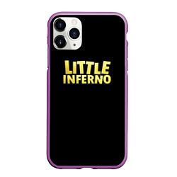 Чехол iPhone 11 Pro матовый Little Inferno roglike, цвет: 3D-фиолетовый