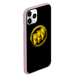 Чехол iPhone 11 Pro матовый Buick logo yellow, цвет: 3D-розовый — фото 2