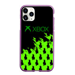 Чехол iPhone 11 Pro матовый Billie Eilish x Xbox, цвет: 3D-фиолетовый