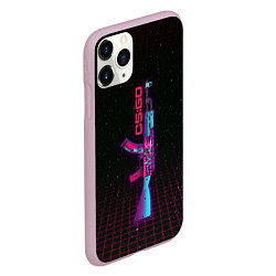 Чехол iPhone 11 Pro матовый AK-47 Neon Rider - CS:GO, цвет: 3D-розовый — фото 2
