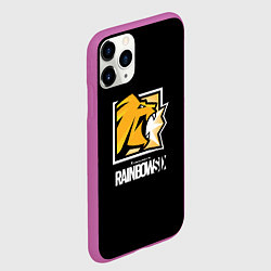 Чехол iPhone 11 Pro матовый Радуга 6 онлайн гейм, цвет: 3D-фиолетовый — фото 2