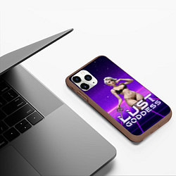 Чехол iPhone 11 Pro матовый Lust Goddess sexy Lorraine, цвет: 3D-коричневый — фото 2