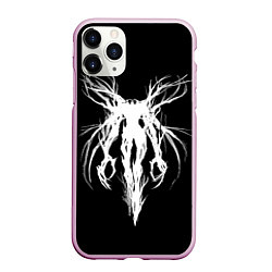 Чехол iPhone 11 Pro матовый Dark gothic angel, цвет: 3D-розовый