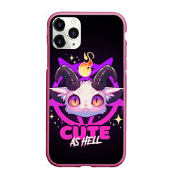 Чехол iPhone 11 Pro матовый Cute as hell