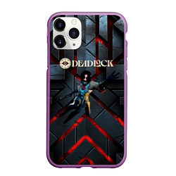 Чехол iPhone 11 Pro матовый Paradox Deadlock, цвет: 3D-фиолетовый