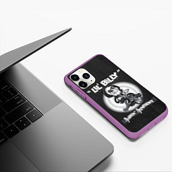 Чехол iPhone 11 Pro матовый Lil Billy - Saw, цвет: 3D-фиолетовый — фото 2