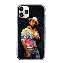 Чехол iPhone 11 Pro матовый Shaggy - bombastic, цвет: 3D-светло-сиреневый