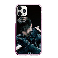 Чехол iPhone 11 Pro матовый Stray Kids Bang Chan Giant concept, цвет: 3D-розовый