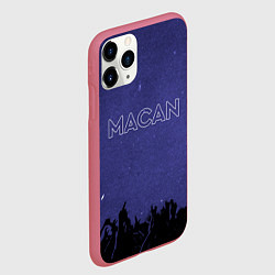 Чехол iPhone 11 Pro матовый Макан - Андрей Кириллович, цвет: 3D-малиновый — фото 2