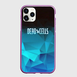 Чехол iPhone 11 Pro матовый Dead cells абстрактный стиль, цвет: 3D-фиолетовый