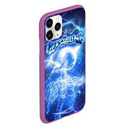 Чехол iPhone 11 Pro матовый Supercharged - The offspring, цвет: 3D-фиолетовый — фото 2