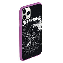 Чехол iPhone 11 Pro матовый The offspring Supercharged, цвет: 3D-фиолетовый — фото 2