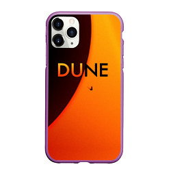 Чехол iPhone 11 Pro матовый Dune Arrakis, цвет: 3D-фиолетовый