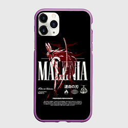 Чехол iPhone 11 Pro матовый Прекрасная Маления - Elden Ring, цвет: 3D-фиолетовый