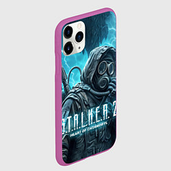 Чехол iPhone 11 Pro матовый S t a l k e r 2 heart of Chornobyl, цвет: 3D-фиолетовый — фото 2