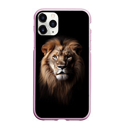 Чехол iPhone 11 Pro матовый Mufasa, цвет: 3D-розовый