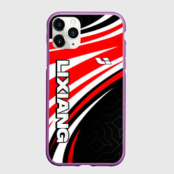 Чехол iPhone 11 Pro матовый Lixiang- red sport uniform, цвет: 3D-фиолетовый