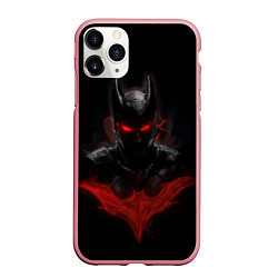 Чехол iPhone 11 Pro матовый Neon Batman in the dark, цвет: 3D-баблгам