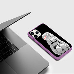 Чехол iPhone 11 Pro матовый Frieren sexy - Sousou no frieren, цвет: 3D-фиолетовый — фото 2