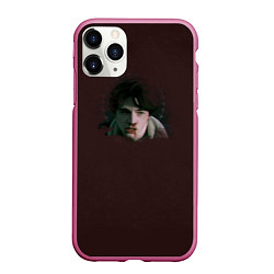 Чехол iPhone 11 Pro матовый Wayne, цвет: 3D-малиновый