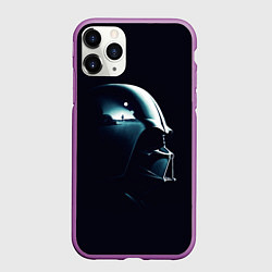 Чехол iPhone 11 Pro матовый Воспоминания Дарта вейдера, цвет: 3D-фиолетовый