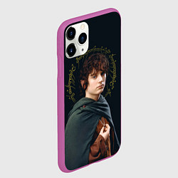 Чехол iPhone 11 Pro матовый Фродо - Властелин колец, цвет: 3D-фиолетовый — фото 2