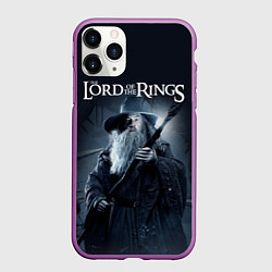 Чехол iPhone 11 Pro матовый Властелин колец - Гендальф маг, цвет: 3D-фиолетовый
