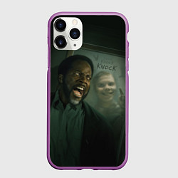 Чехол iPhone 11 Pro матовый Извне тук-тук, цвет: 3D-фиолетовый