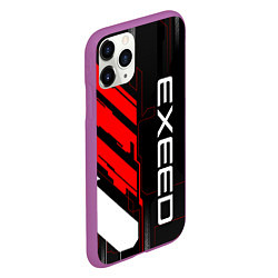 Чехол iPhone 11 Pro матовый Exeed - red uniform, цвет: 3D-фиолетовый — фото 2