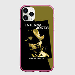 Чехол iPhone 11 Pro матовый Indiana Jones and the Great Circle, цвет: 3D-малиновый