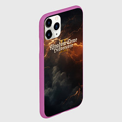 Чехол iPhone 11 Pro матовый Kingdom Come Deliverance 2 dark sky, цвет: 3D-фиолетовый — фото 2