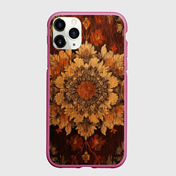 Чехол iPhone 11 Pro матовый Узор в старинном стиле