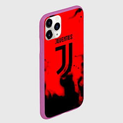 Чехол iPhone 11 Pro матовый Ювентус jujym, цвет: 3D-фиолетовый — фото 2